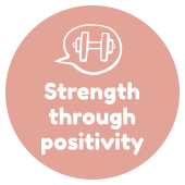 Stength Through Positivity Icon